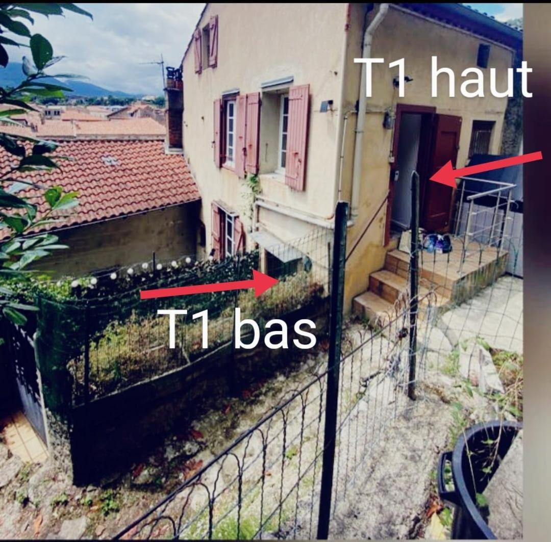Hebergements Entiers Two Homes T1 Bas Or T1 Haut -Aux Terrasses Du Pech Foix Dış mekan fotoğraf